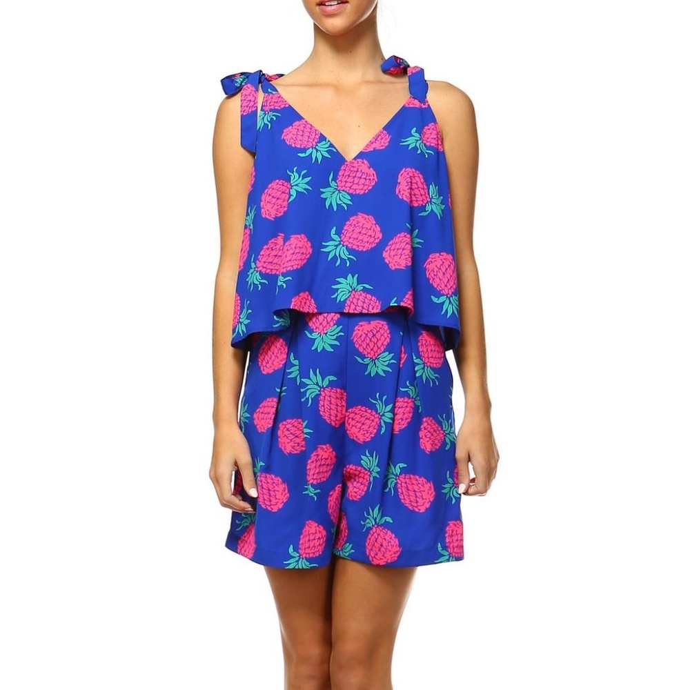 Pineapple romper